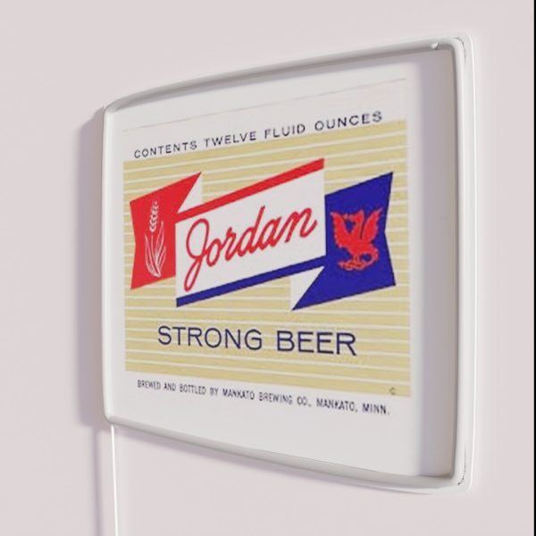 Jordan Strong Beer RGB Neon Sign