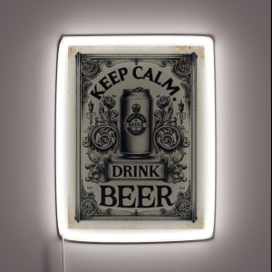 Keep Calm Drink Beer Keep Calm RGB Neon Sign