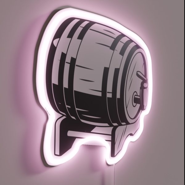 Keg Of Mead RGB Neon Sign