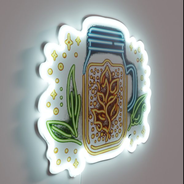 Kombucha Brewing RGB Neon Sign