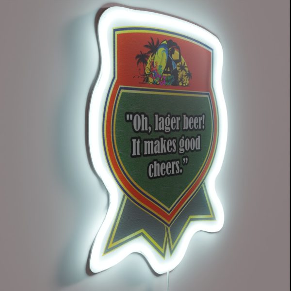 Lager Beer RGB Neon Sign