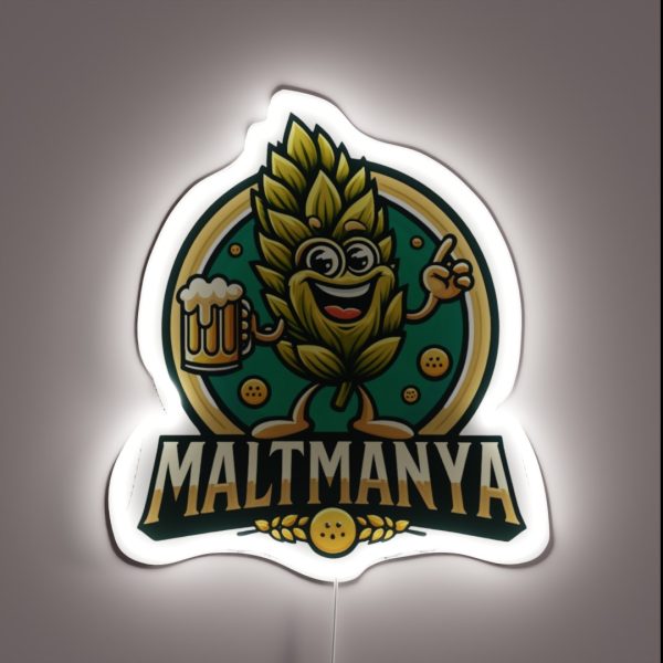 Maltmanya Green RGB Neon Sign