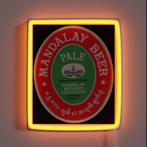 Mandalay Beer RGB Neon Sign