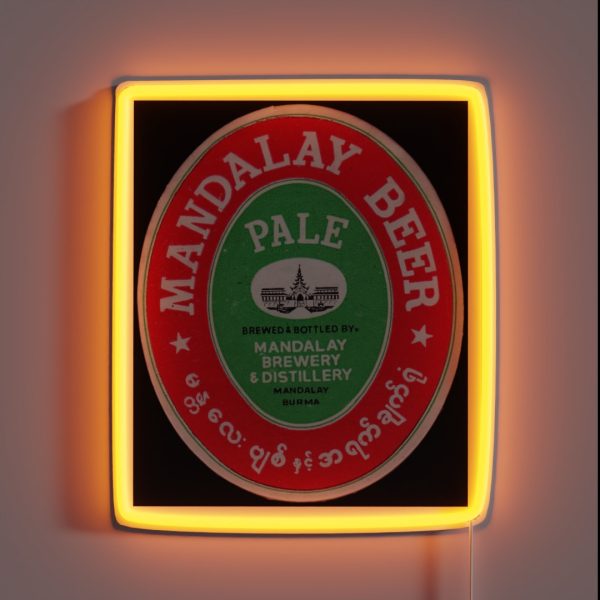 Mandalay Beer RGB Neon Sign