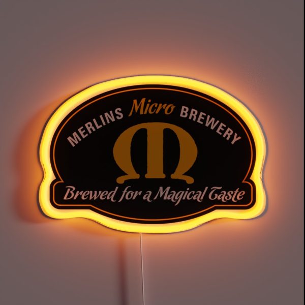 Merlin Brewing Company Ltd RGB Neon Sign