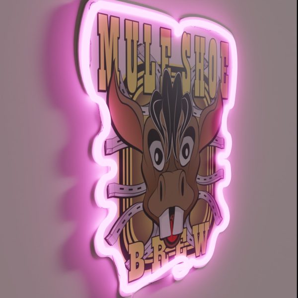 MULE SHOE BREW RGB Neon Sign