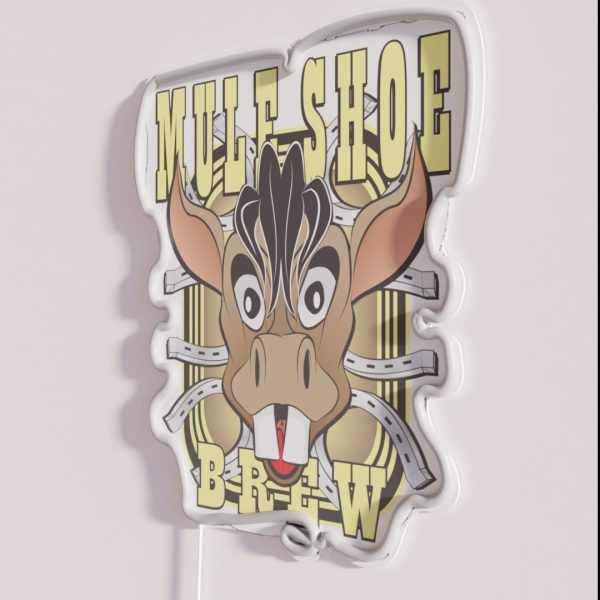 MULE SHOE BREW RGB Neon Sign