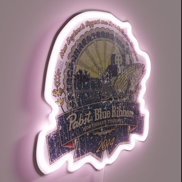 Northeast Fishing Tourney 2014 RGB Neon Sign