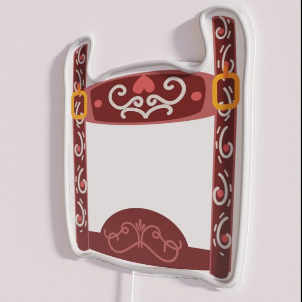 Oktoberfest Lederhosen Costume Cute German RGB Neon Sign
