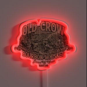 Old Crow 1838 RGB Neon Sign