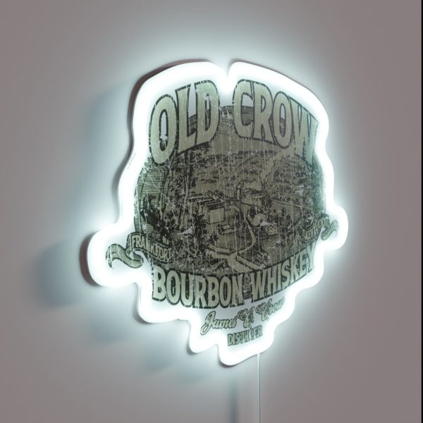 Old Crow 1838 RGB Neon Sign