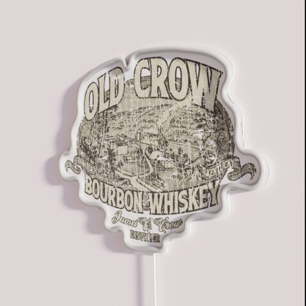 Old Crow 1838 RGB Neon Sign