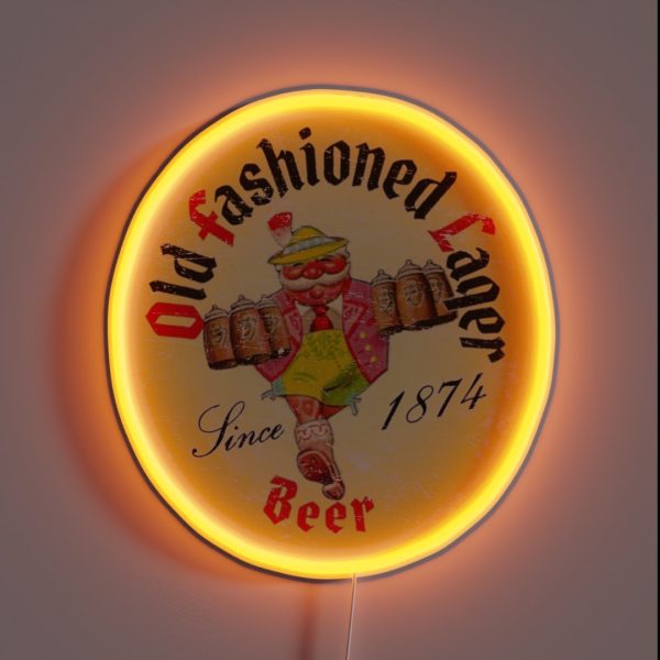 Old Fashioned Lager RGB Neon Sign