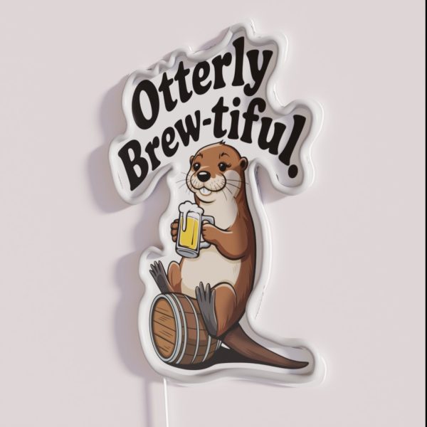 Otterly Brew Tiful RGB Neon Sign