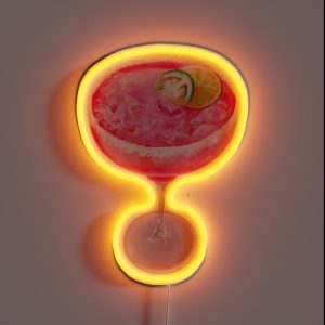 Pink Spicy Margarita RGB Neon Sign