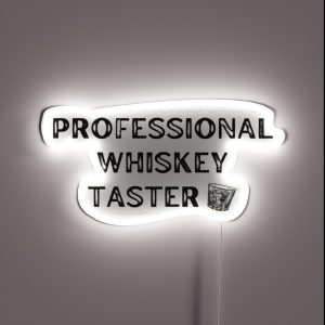 Professional Whisky Taster RGB Neon Sign