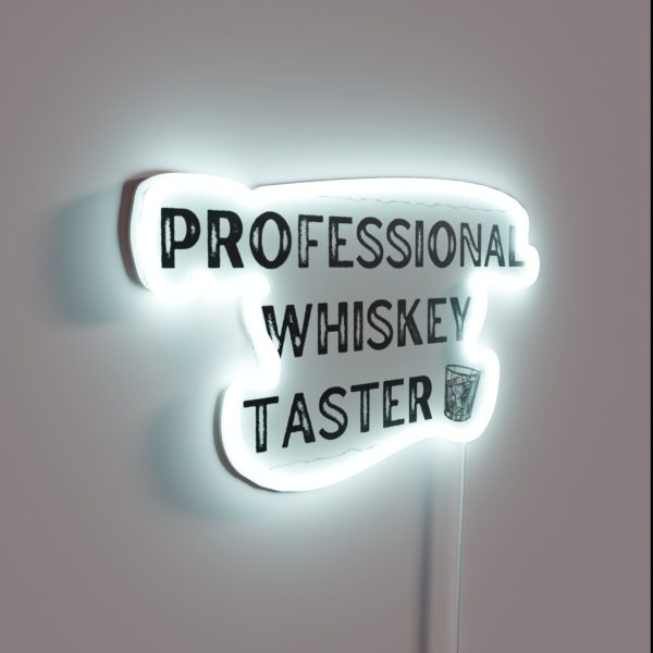 Professional Whisky Taster RGB Neon Sign