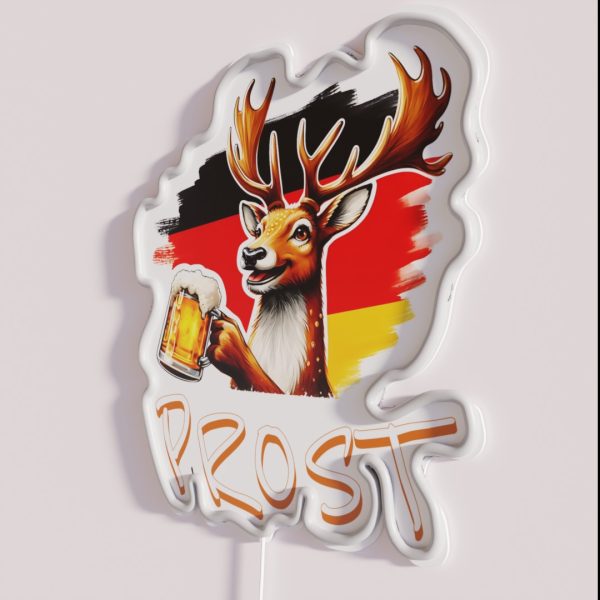 PROST MY DEER BEER RGB Neon Sign