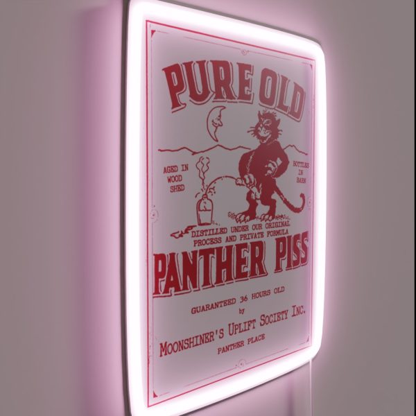 PURE OLD PANTHER PISS RGB Neon Sign
