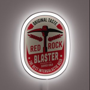 Red Rock Blaster RGB Neon Sign