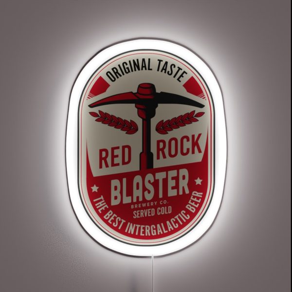 Red Rock Blaster RGB Neon Sign