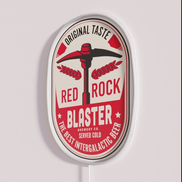 Red Rock Blaster RGB Neon Sign