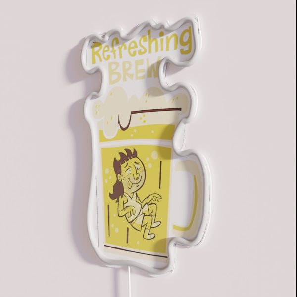 REFRESHING BREW RGB Neon Sign