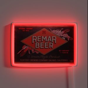 Remar Beer RGB Neon Sign