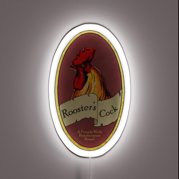 Roosters Cock Brewery RGB Neon Sign