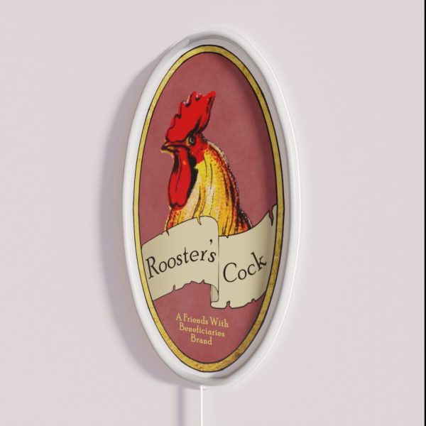 Roosters Cock Brewery RGB Neon Sign