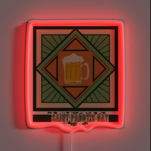 Saint Paddy S Day Mug RGB Neon Sign