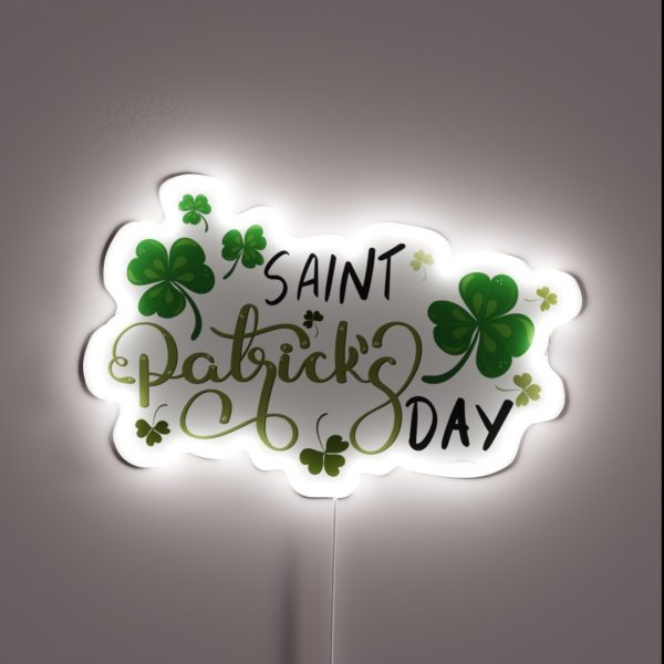 Saint Patricks Day RGB Neon Sign