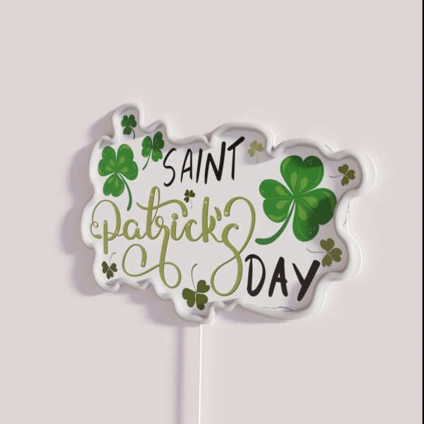 Saint Patricks Day RGB Neon Sign