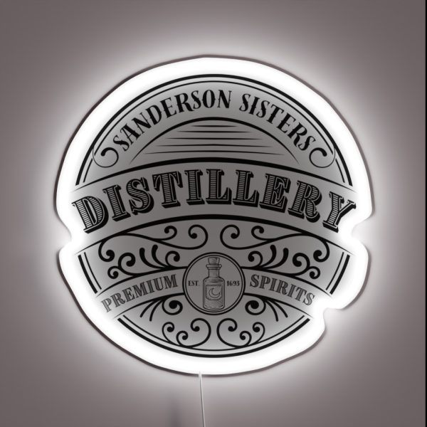 Sanderson Sisters Distillery RGB Neon Sign
