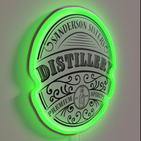Sanderson Sisters Distillery RGB Neon Sign