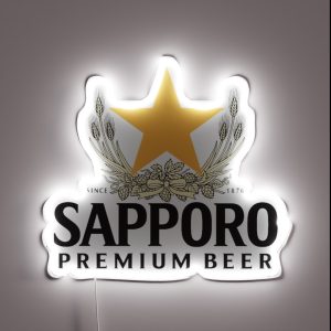 Sapporo Logo RGB Neon Sign