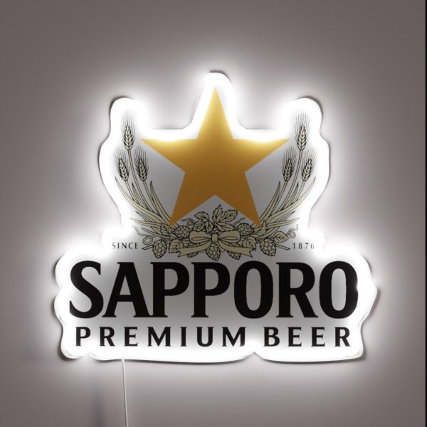 Sapporo Logo RGB Neon Sign