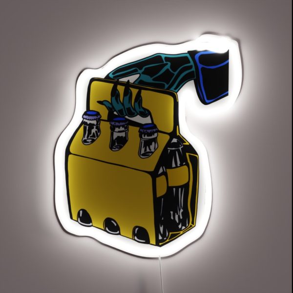 Skelly Boi 6 Pack RGB Neon Sign