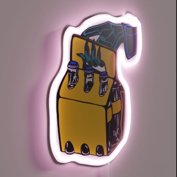 Skelly Boi 6 Pack RGB Neon Sign