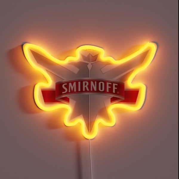Smirnoff Logo RGB Neon Sign