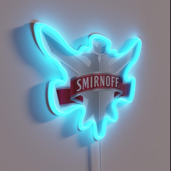Smirnoff Logo RGB Neon Sign