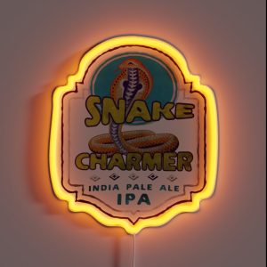 Snake Charmer RGB Neon Sign