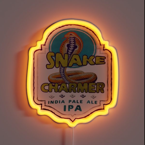 Snake Charmer RGB Neon Sign