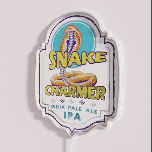 Snake Charmer RGB Neon Sign