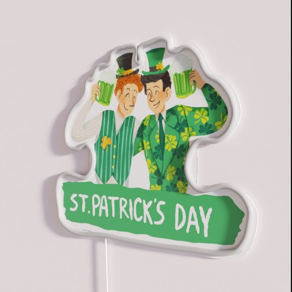 St Patrick S Day Men S Fun RGB Neon Sign
