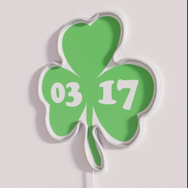 St Patrick S Day RGB Neon Sign