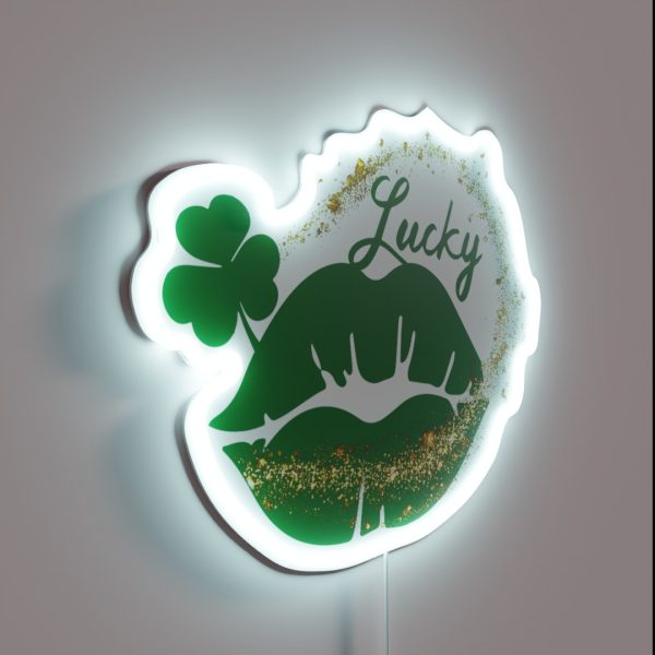 St Patrics Day RGB Neon Sign