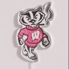 Vibrant Wisconsin themed stoned bucky badger rgb neon light decoration