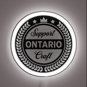 Support Ontario Craft Beer RGB Neon Sign