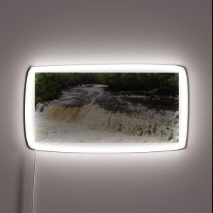 Tahquamenon Falls Lower RGB Neon Sign